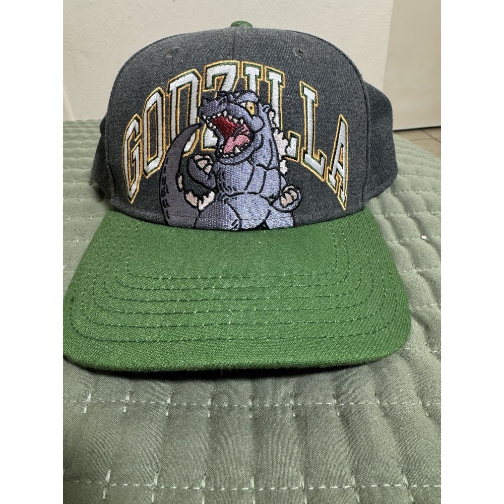 Vintage Godzilla Movie promo Baseball Cap Hat Custom Made By Godzilla